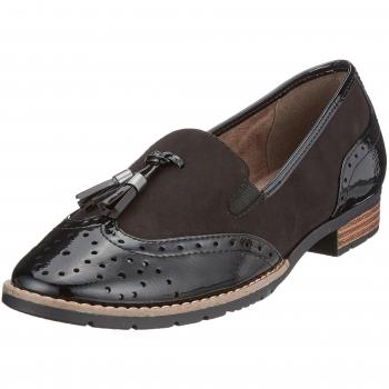 Softline 24260, Mocasines para Mujer, Negro