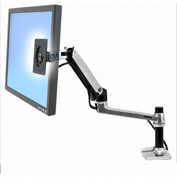Ergotron LX Desk Mount LCD Arm - Black/silver