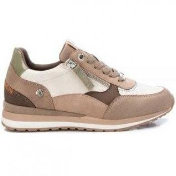 Zapatillas deportivas Refresh Antelina Color Beige para mujer