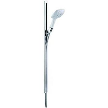 Hansgrohe 27853400 PuraVida 150 Air / Unica Set 0,90m, set de ducha, blanco/cromo