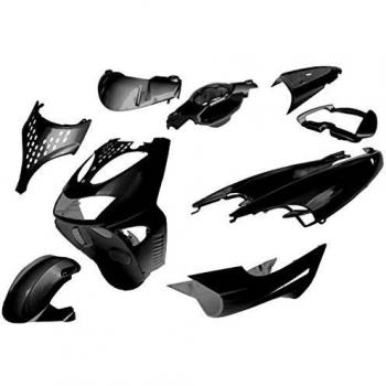 KIT CARENE CARENA APRILIA SR WWW STEALTH NERO LUCIDO