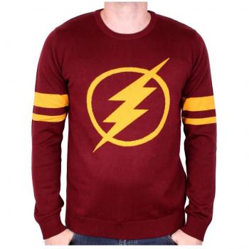 Dc comics pull over flash logo xxl tshirt ml