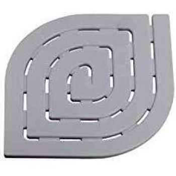 Gedy Spirale Tarima para Plato De Ducha, Blanco, 55 x 55