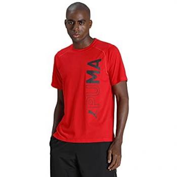 Camiseta Puma Train SS Tee Rojo Risk 52089911, Tipo: Camiseta, Características: Manga corta, Color rojo, Diseño deportivo, Marca Puma, Modelo Train