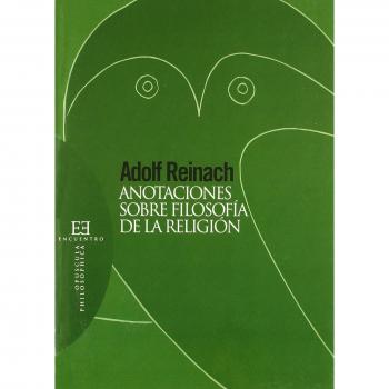 Anotaciones sobre filosofía de la religión