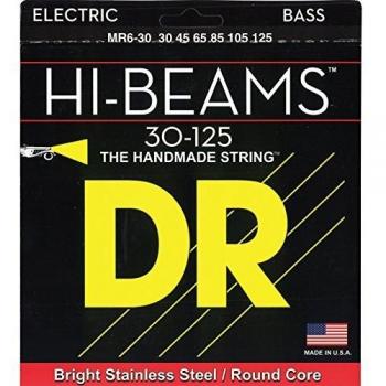 DR Hi-Beam 6-String Electric Bass Strings Set (30-125)