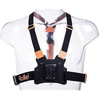 Rollei Chest Mount Prowear - Correa de Pecho para Las cámaras Deportivas de Rollei y GoPro