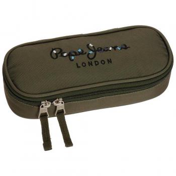 Pepe Jeans Harlow Neceser de Viaje, 22 cm, 0.99 litros, Verde