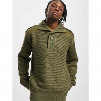 Jersey de punto Brandit Alpine Pullover para Hombre en color Aceituna, talla XXL