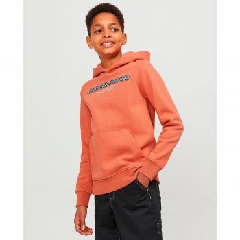 Jack & Jones Junior Hoodie Jorlakewood BF in Orange