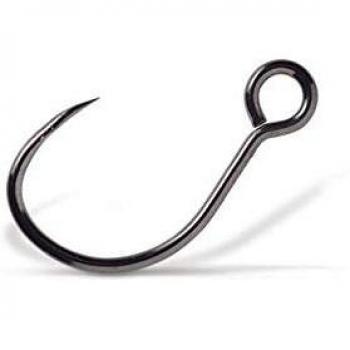 VMC - 7238 Single Barbless, Color Black, Talla 4