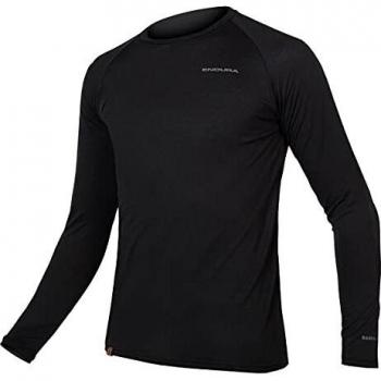 Camiseta Interior Térmica Endura BaaBaa de Manga Larga Negra - XXL