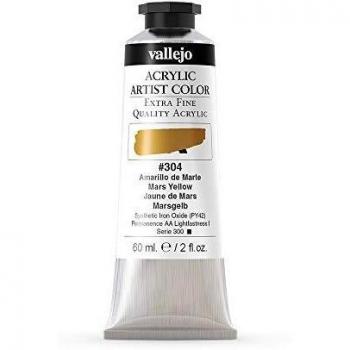 Vallejo Acrylic Artist Color 16304 Mars Yellow