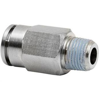 Racor Recto Macho 1/2 para Tubos de 12mm - Paquete de 5 Unidades