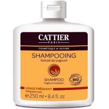 Cattier Paris B40011 - Champú Uso Frecuente Yogur Cattier Paris 250 ml, paquete de 2 unidades