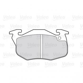 Pastillas de freno VALEO 301075, tipo: Juego de pastillas de freno, características: Alta calidad, diseño optimizado para un rendimiento superior, bajo nivel de ruido, resistencia al desgaste y a altas temperaturas