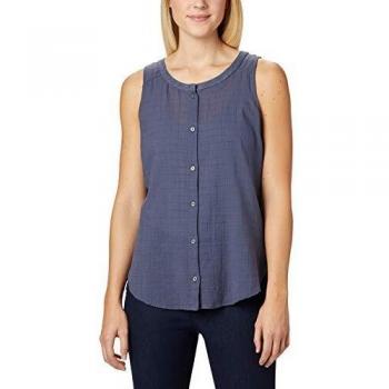 Columbia Summer Ease - Camiseta sin Mangas para Mujer, Mujer, Color Nocturnal, tamaño Small