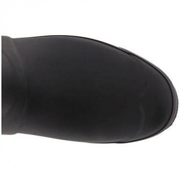 Hunter Women's Original Short Back Adjustable Boot Black - Size: 8