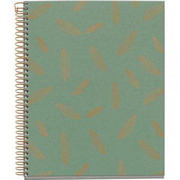 Cuaderno Miquelrius A5 120 hojas cuadrícula 5mm pasta dura Mallorca 21x17x1 cm