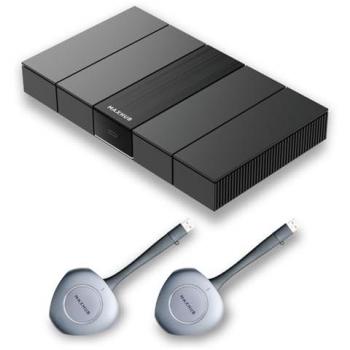 Cable USB Maxhub WB05 Negro - Accesorio para videoconferencia, compatible con mirroring, 4K display, permite proyección simultánea de hasta 9 pantallas, conexión inalámbrica, ideal para reuniones y presentaciones