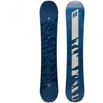 K2 Gateway Pop U 159 - Tabla de snowboard blanca para hombre, talla 159
