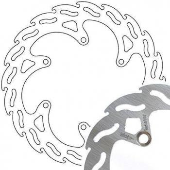 Disque de frein Moto-Master 110281 Flame hi, fixe pour Yamaha FJ 1100 47E | Yamaha FJ 1200 1XJ | Yamaha FJ 1200 3CW | Yamaha FJ 1200 3YA | Yamaha FJR 1300 RP04 | Yamaha FJR 1300A ABS | Yamaha FJR 1300A ABS RP08 | Yamaha FJR 1300A ABS RP1