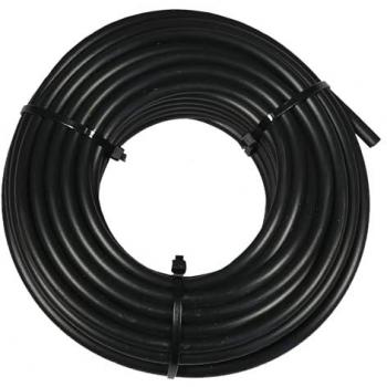 Microtubo Flexible de Riego por Goteo Ø4mm - Polietileno Negro - 50m - Resistente a Rayos UV