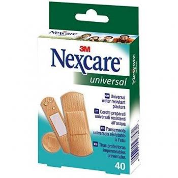 Nexcare Universal Waterproof Assorted Plasters - 40 Count