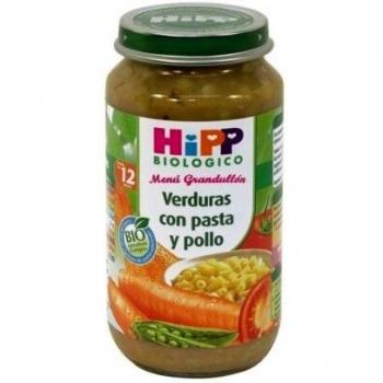 Hipp Organic Vegetable, Pasta & Chicken Baby Food Jar 250g