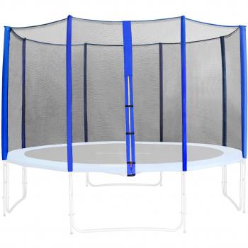 Red de segurida azul para trampolín de jardín 1,85m -4,60m - diferentes tamaños - SN-466 - Size 1,85 m 3L