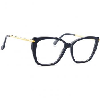Max Mara MM 5007 Oversized Cat-Eye Sunglasses in Black