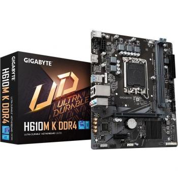 Gigabyte H610M K (Rev. 1.0) Intel H610 LGA 1700 Micro ATX DDR4