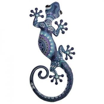 Figura de Lagarto Gris para Jardín - 30x14x1 cm - Decoración Origin Home