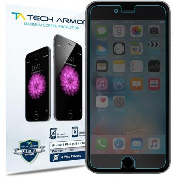 Protector de Pantalla y Privacidad Cuádruple, 360 Grados Tech Armor iPhone 6S / iPhone 6
