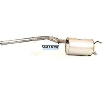 Silenciador trasero Walker 23243 para Volkswagen Caddy 3, compatible con referencias 2K0253609, JZW253609BT