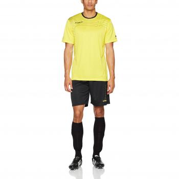 Uhlsport Match Team Kit S/S Camiseta de equipación de fútbol, Hombre, Amarillo