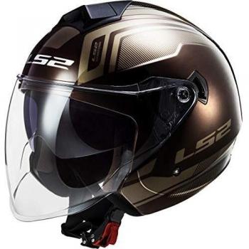 LS2 Twister II Flix - Casco jet para moto