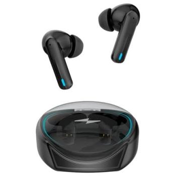 Auriculares Inalámbricos TWS Negro con Cancelación de Ruido y Bluetooth 5.3 - Accetel EPW308B