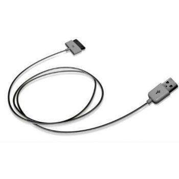 SBS - Cable USB Tipo A a Conector iPhone, 1.5 Metros, Color Blanco