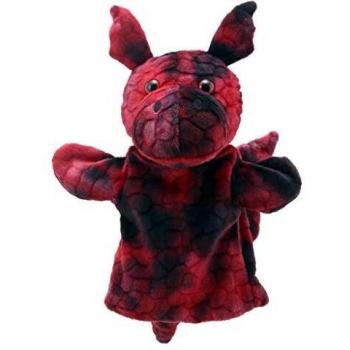 The Puppet Company Puppet Buddies Dragon Rojo Marioneta de Mano
