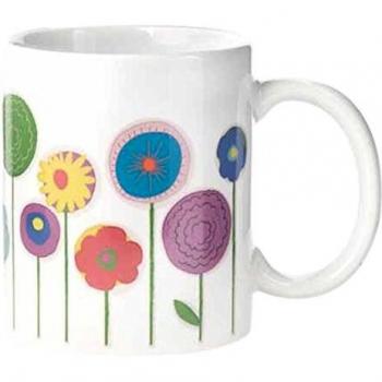 Kikkerland Flores Morph Taza, Verde, Juego 2