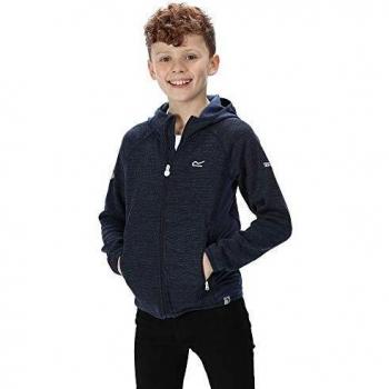 Regatta Kid's Dissolver II Extol - Forro polar con capucha, efecto elástico, para niños