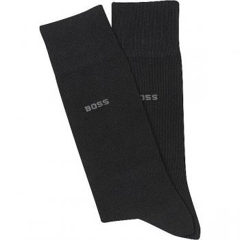 Pack de 2 Pares de Calcetines BOSS para Hombre en Bolsa Regalo Negro