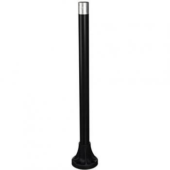 Schneider Electric XVBZ03 Tubo de Soporte y Base de Fijación 1=400 mm, Aluminio Negro XVB