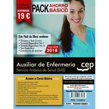 Auxiliar de enfermería servicio andaluz salud. Pack básico