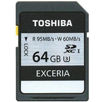 Toshiba SD-X64UHS1(6 - Tarjeta de memoria SDXC, UHS de 64 GB, Clase 3