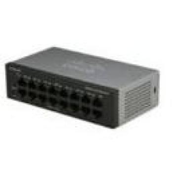 Cisco SF110D-16HP Unmanaged Switch | 16 Ports 10/100 | PoE | Limited Lifetime Protection