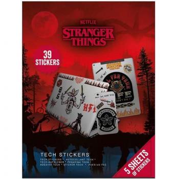 Stranger Things 4 Upside Down Gadget Decals Pack de 39 Pegatinas