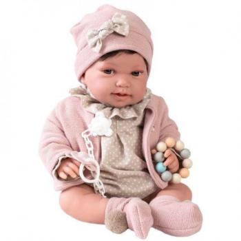 Muñeca Recién Nacida Pipa 42 Cm con Mordedor