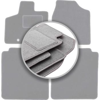 Alfombrillas Grises de Terciopelo a Medida para Volkswagen Routan Monovolumen (2008-2016)